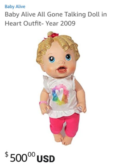 baby alive things