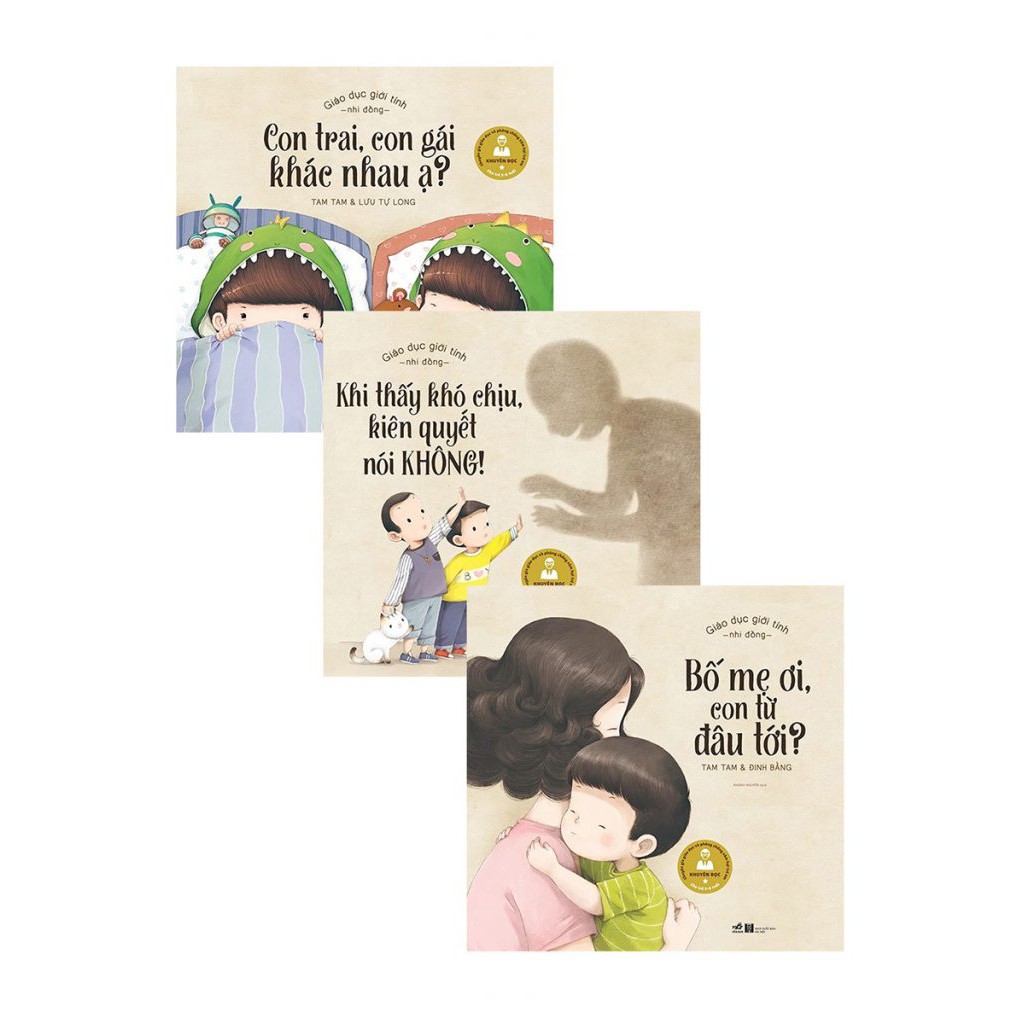 Book - Children's Sex Education Combo (set of 3 books)