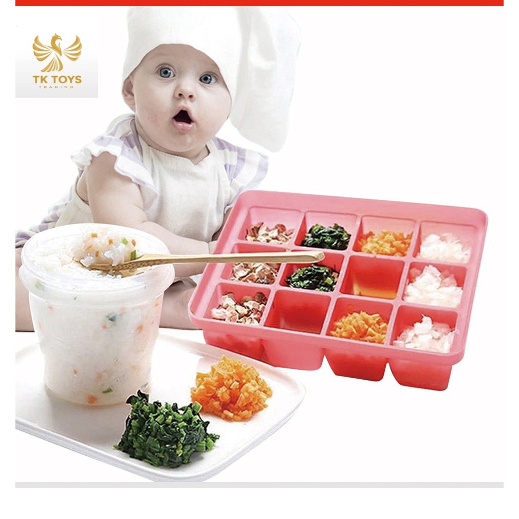💥LOCAL READY STOCKS💥 Silicone Baby Food Freezer Tray / Baby Food