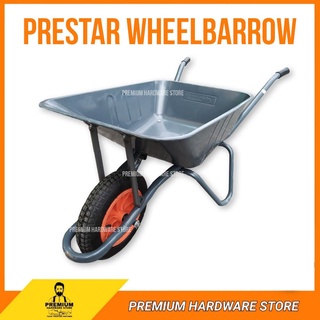 PRESTAR WHEELBARROW Cart Wheel Barrow (Shallow & Deep) / Garden Trolley ...