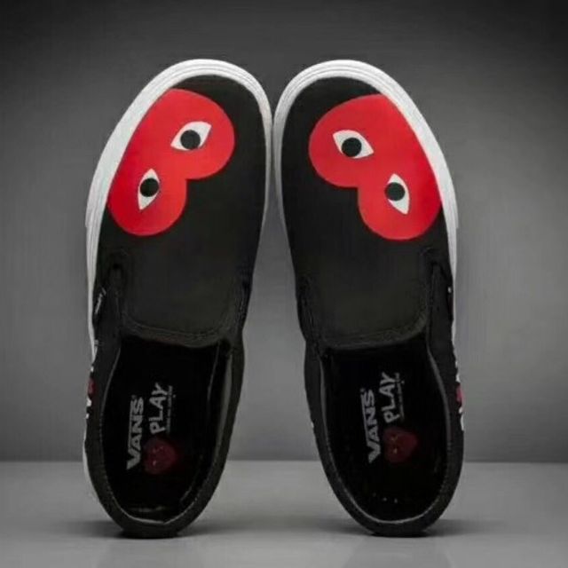 قطري مؤقت محيط vans x cdg play 