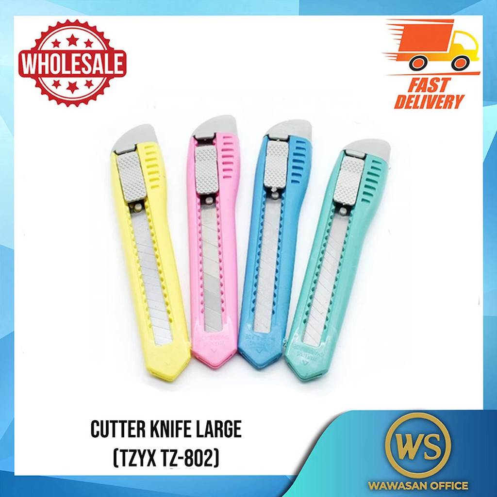 Tzyx Tz 802 Cutter Knife Large Shopee Malaysia