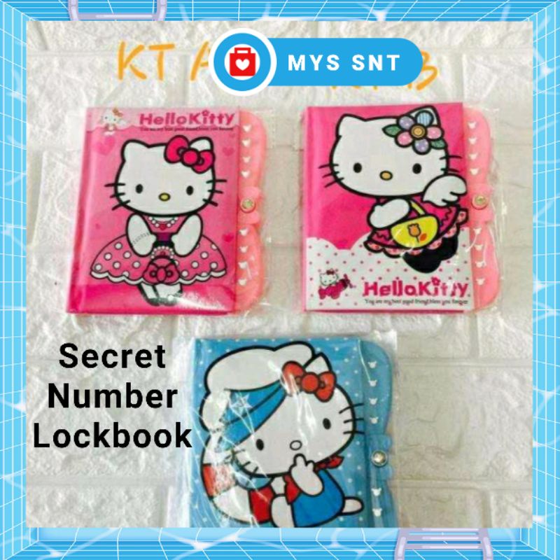 [ Ready Stock ] (64K) Password Book Secret Diary Handbook Notebook Birthday Gift