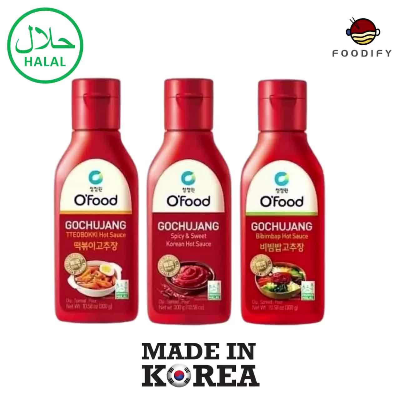Buy Halal Korea Gochujang Daesang Ofood Spicy Sweet Tteobokki Bibimbap Sajo Haepyo Hot Pepper Paste Matamun Rice Cake 韩式炒年 Seetracker Malaysia