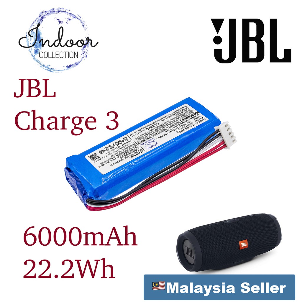 jbl charge 3 battery