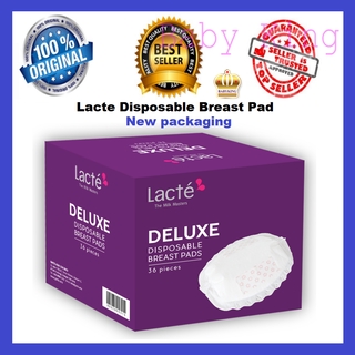 Original Lacte Deluxe Disposable Breast Pad Pads Breastpad Breastpads - 36pcs
