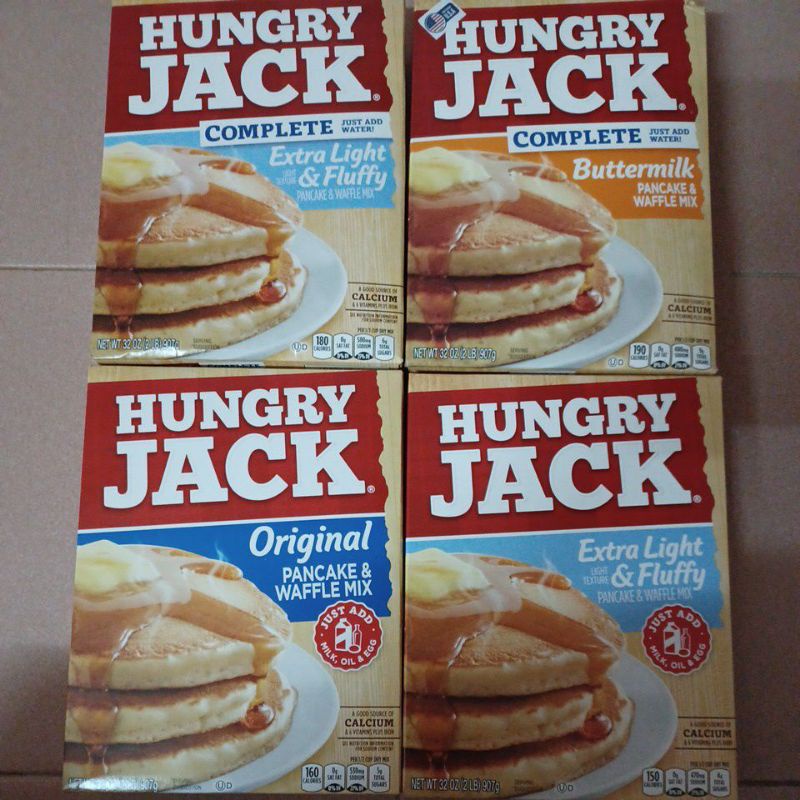 Hungry Jack Pancake Original/Extra Light &Fluffy 32oz | Shopee Malaysia