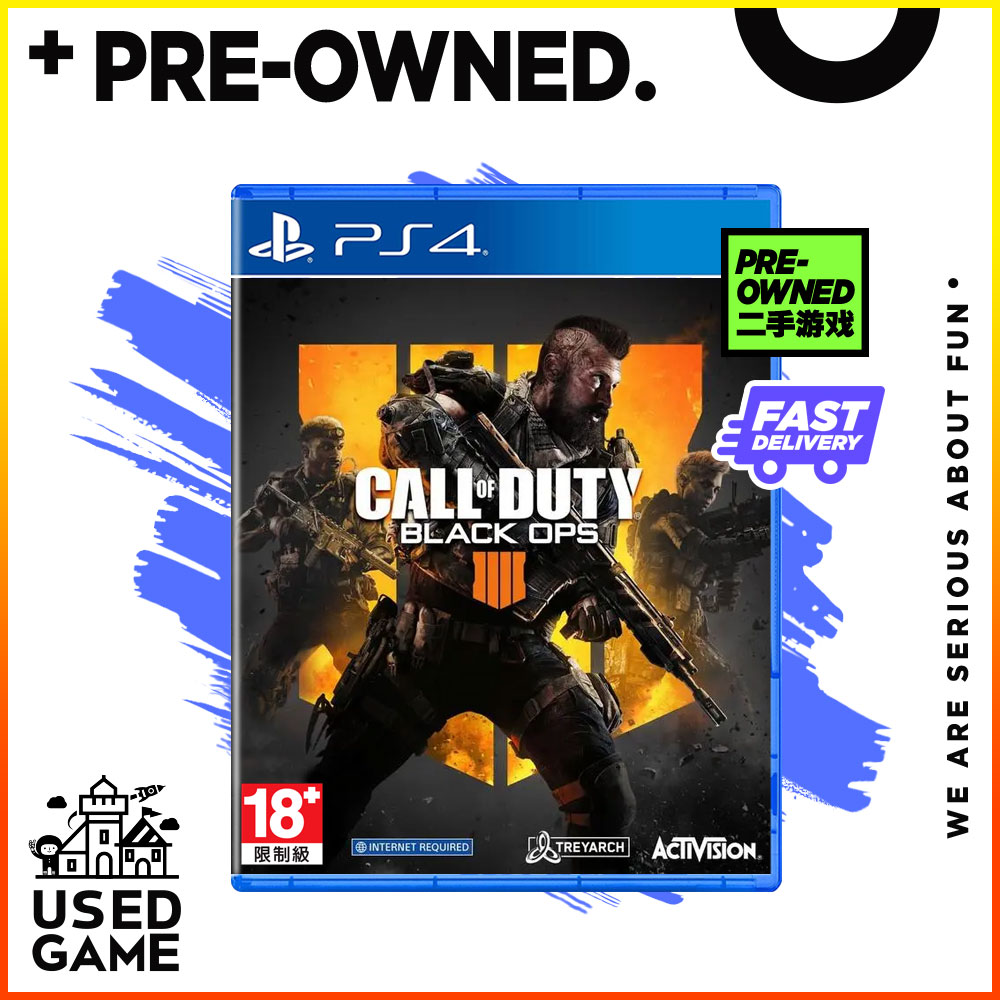 call of duty pre owned ps4