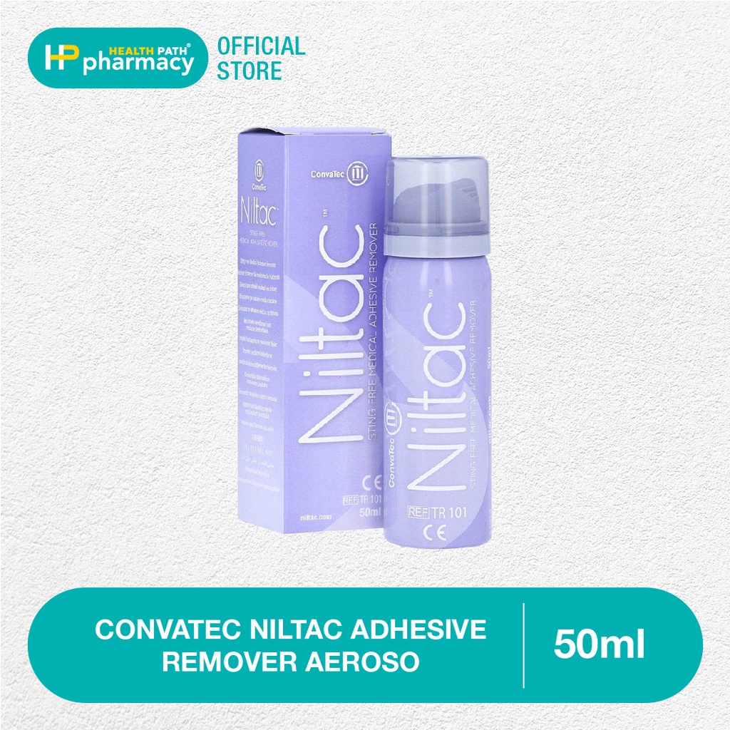 ConvaTec Niltac Adhesive Remover Aeroso (50ml) 420787 exp 09/2025