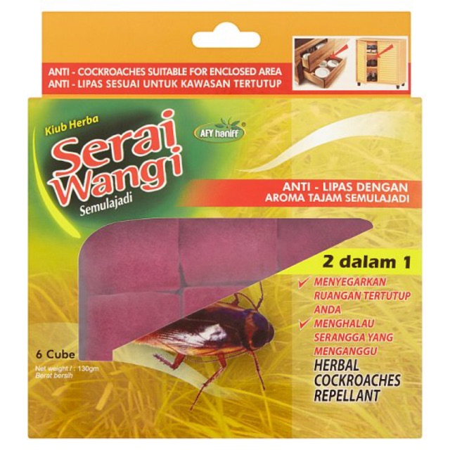 Afy Haniff AntiCockroaches with Natural Sharp Aroma Herbal Cockroaches