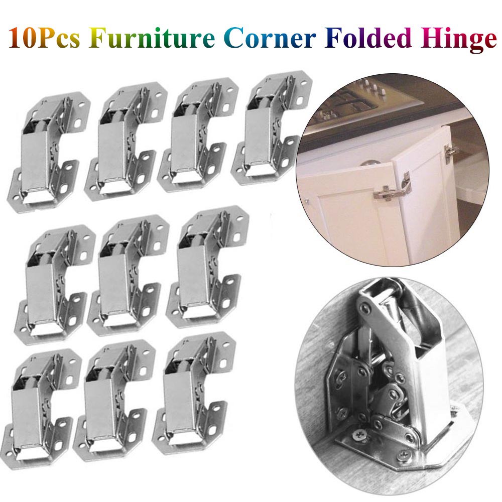 10pcs Easy Installation Cabinet Cupboard Wardrobe Door Corner