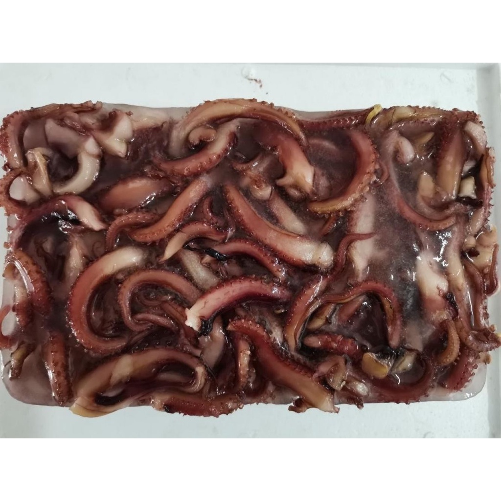 Premium Squid Head/ Squid Tentacle Cooked Frozen 1Kg Kepala Sotong