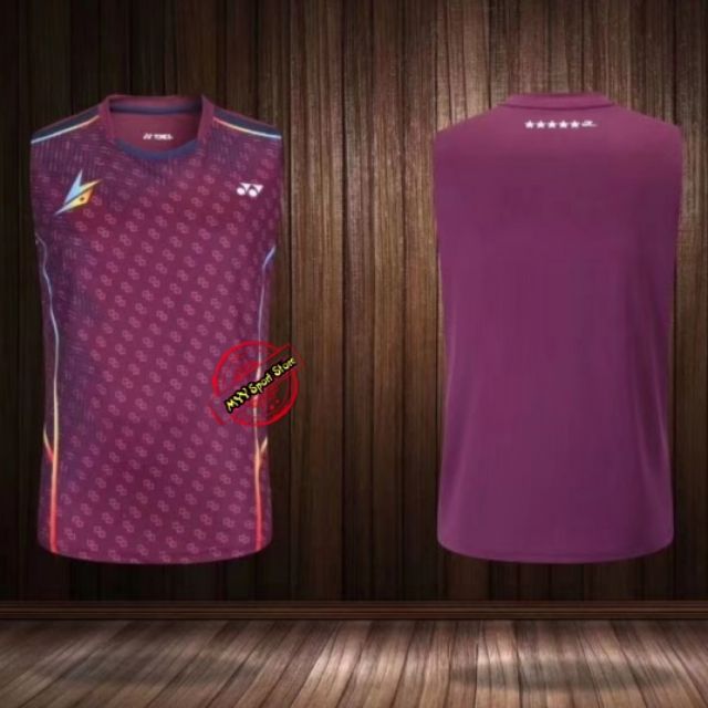 badminton jersey sleeveless