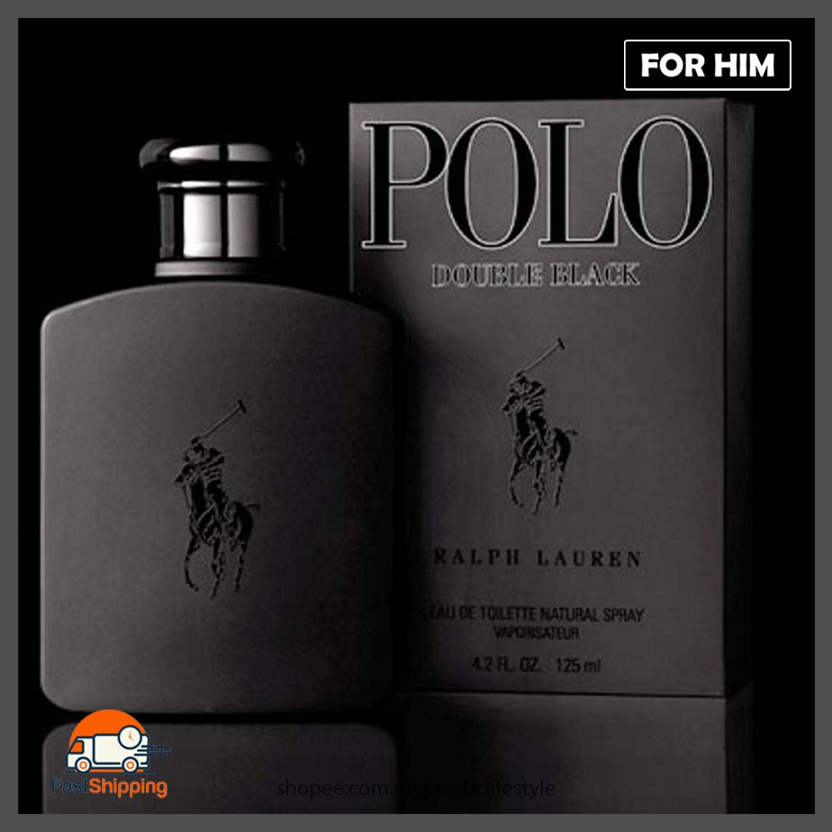 ralph lauren double black gift set