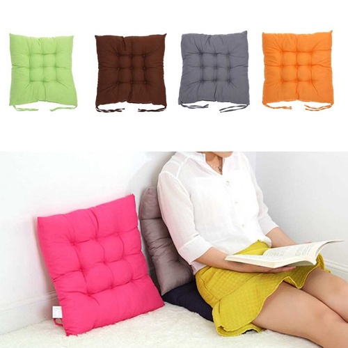 CK Bantal Petak Kerusi Soft Cushion Pillow Seat Cotton Plain Padding Dining Chair Duduk Sofa for Car Office Home Floor坐垫