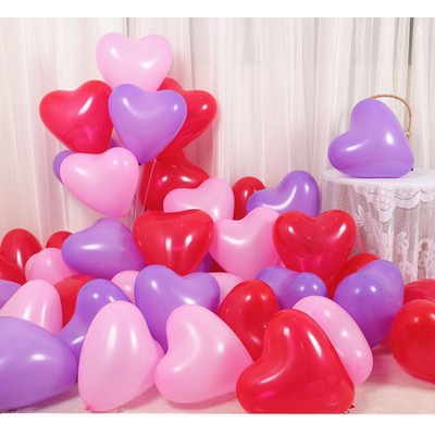 10 inches Love Shape Wedding Party Decoration Balloon (10pcs)