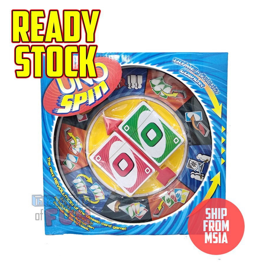 Uno Spin Board Game 1255 Shopee Malaysia