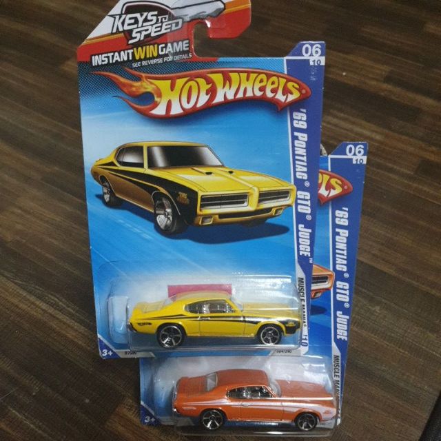 hot wheels 69 pontiac gto