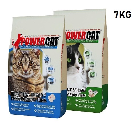 Powercat CAT FOOD MAKANAN KUCING 6.5KG (Bumiputera Product)