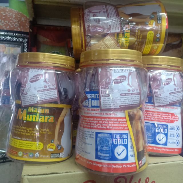 Majun Mutiara Original 1botol 60pct Shopee Malaysia