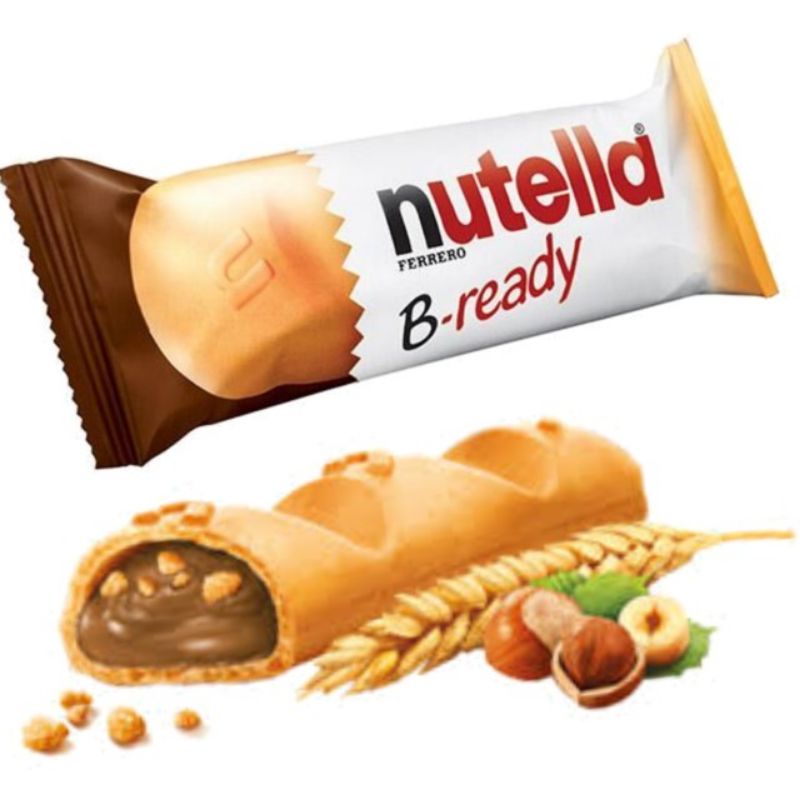 Chocolate Nutella Ferrero B Ready Wafer Filled With Hazelnut Spread With Cocoa G Shopee Malaysia