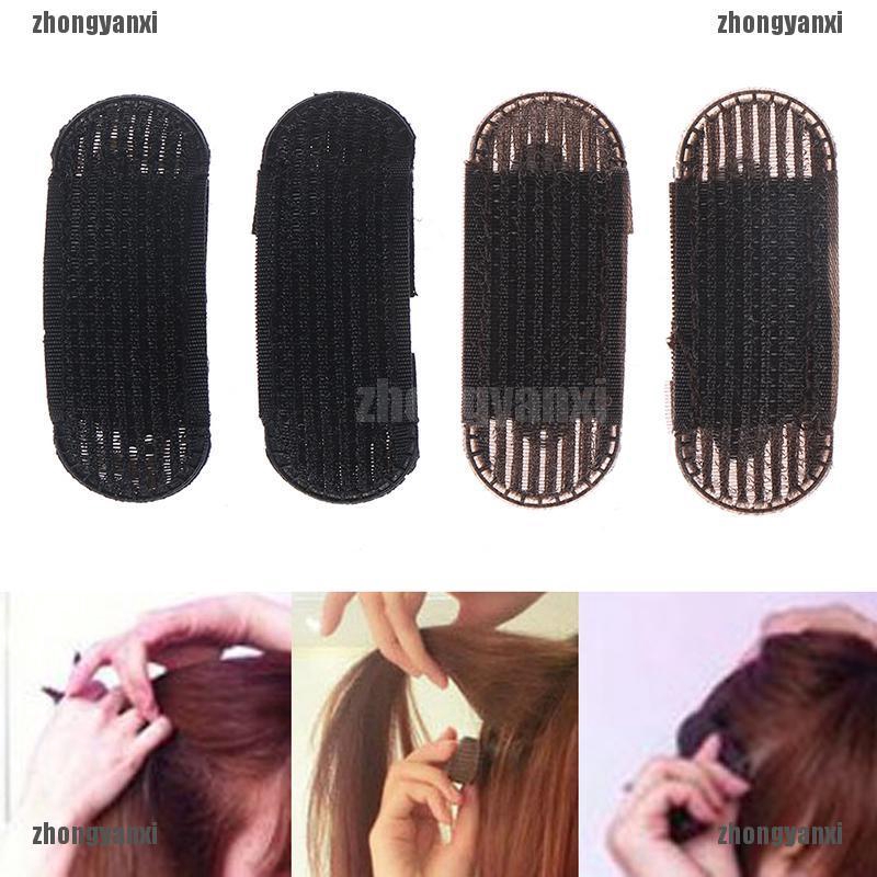 Zho 2pcs Bump It Up Volume Hair Insert Clip Back Beehive