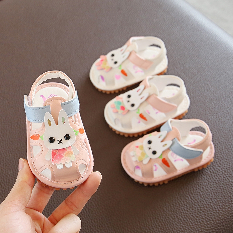 Baby Girl Boy Soft Sole Cartoon Anti-slip Casual Shoes Toddler Sandals