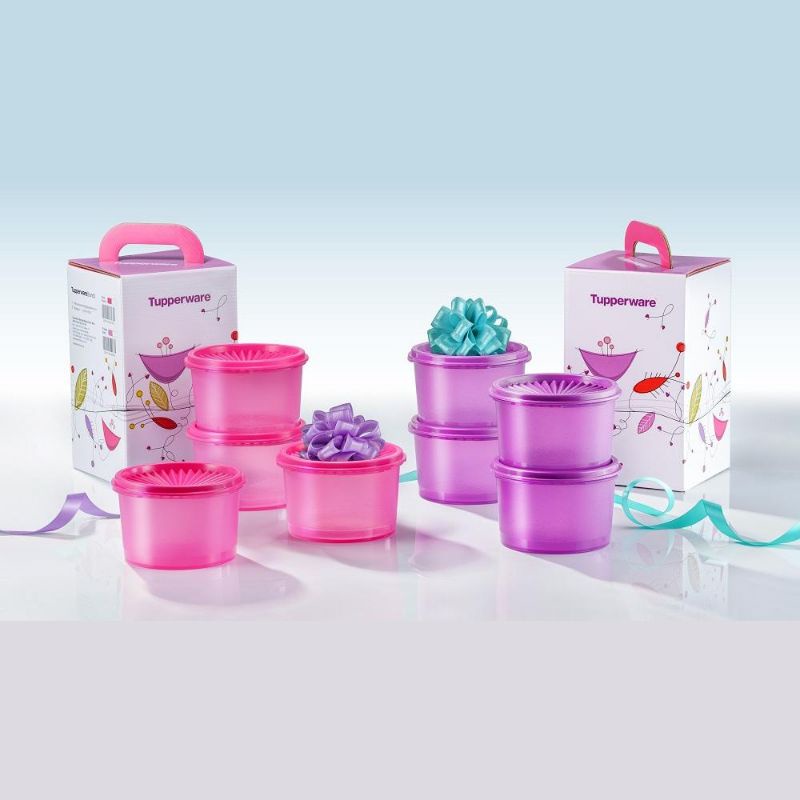 TUPPERWARE Mini Deco Canister Gift Set
