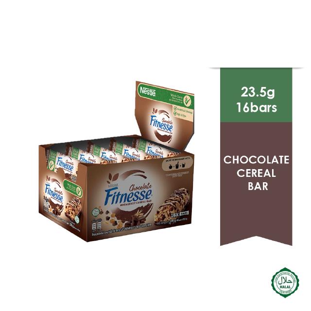 [12.12] Nestle Chocolate Fitnesse Breakfast Cereal Bar (23.5g x 16 Bars) Shopee Malaysia
