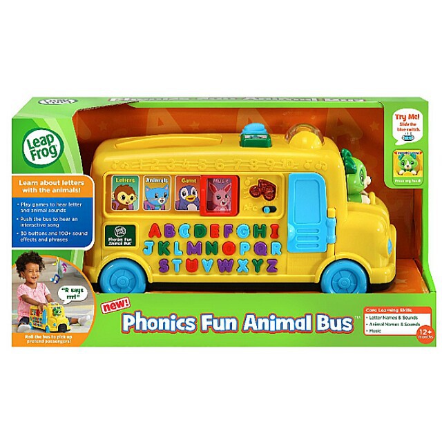 LeapFrog phonic fun animal bus