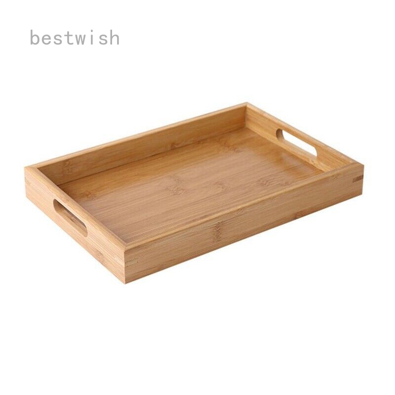 large wooden serving tray