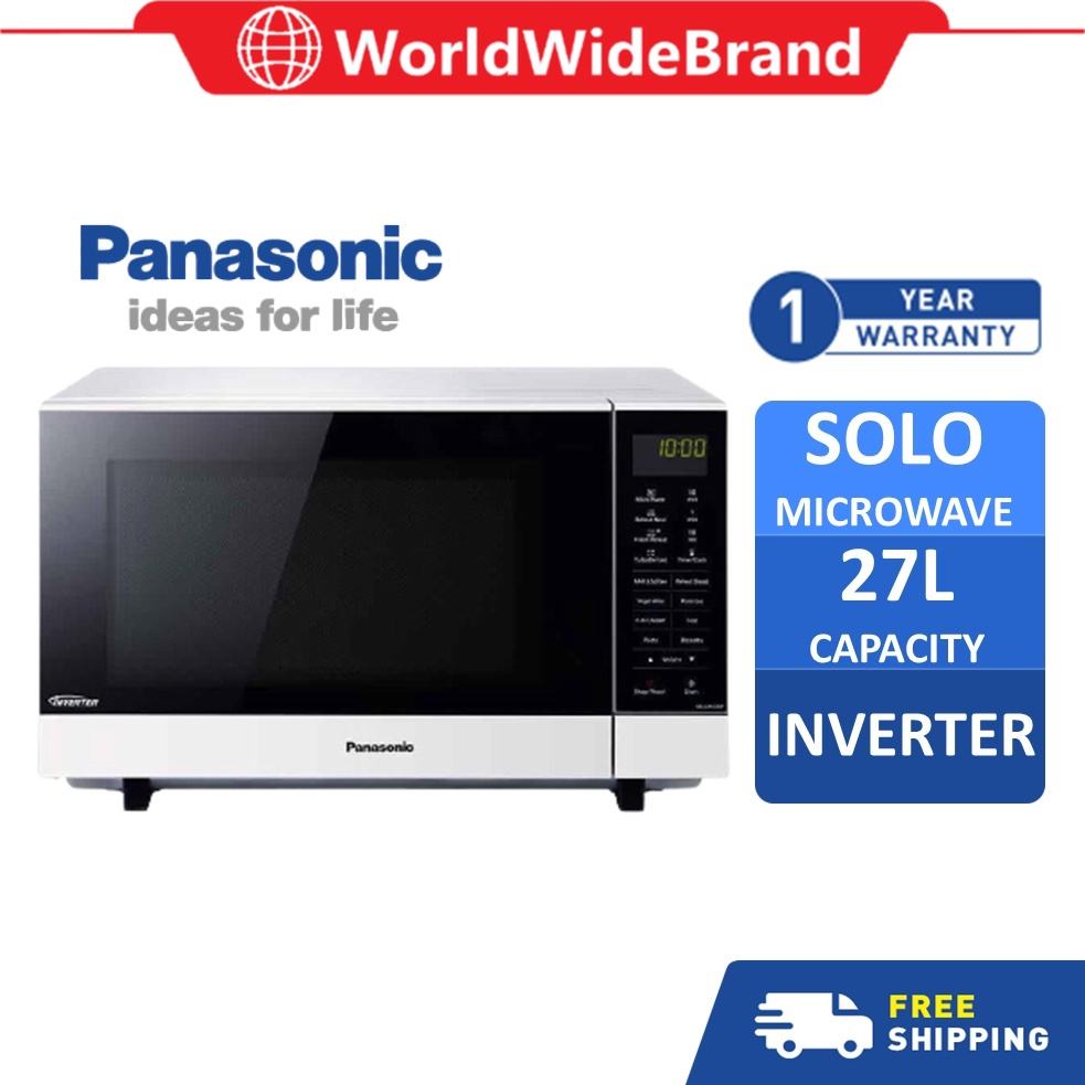 PANASONIC NNSF564W Solo Microwave Oven 27L Inverter NNSF564WMPQ Large