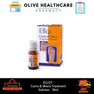 Traitement Ellgy Contre Cors Et Verrues - Solution 10 Ml Pour élimination En Douceur