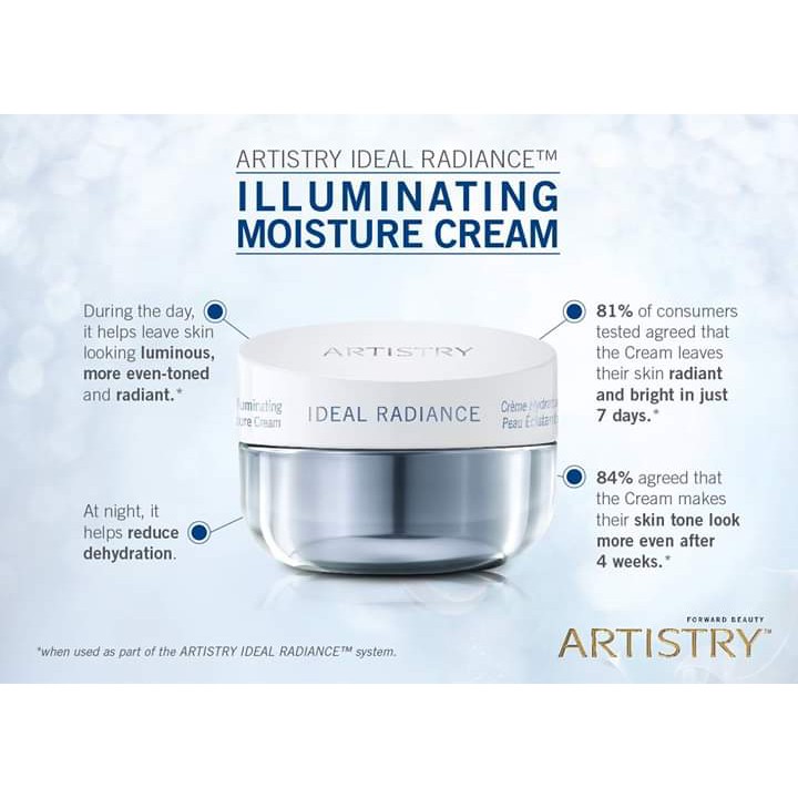artistry illuminating moisture cream