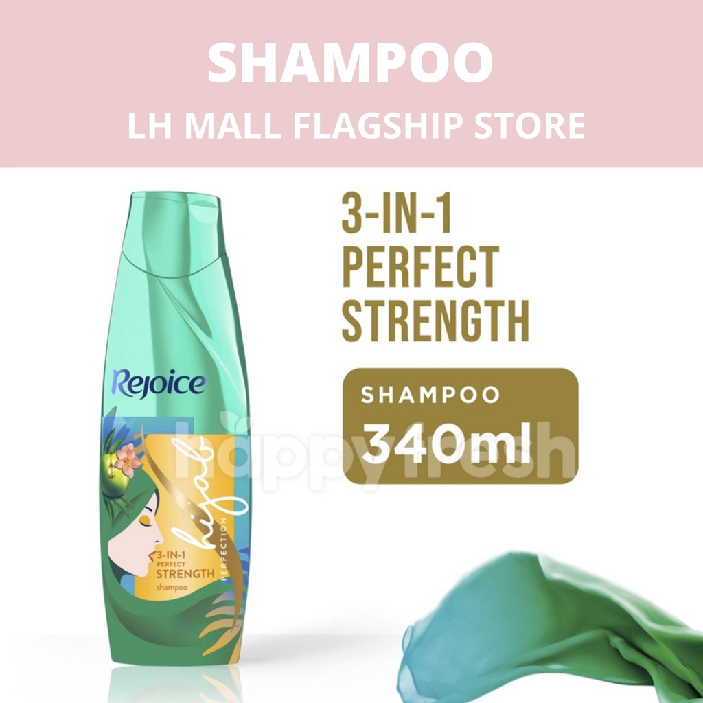 Rejoice Rejoice Hijab 3-in-1 Perfect Strength Anti Hairfall Shampoo 340ML