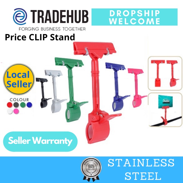Price Tag Stand Price Tag Holder Price Tag Display Stand Clip Colorful