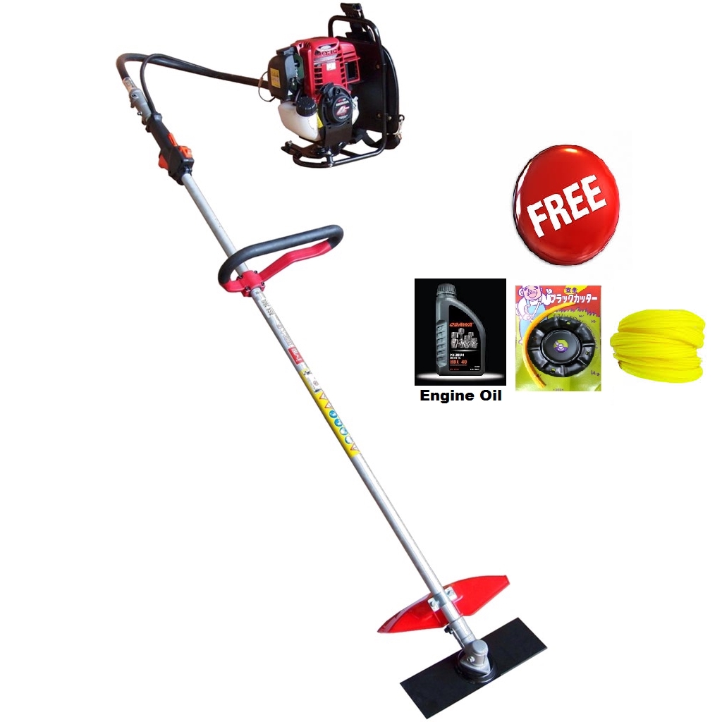Ogawa Backpack 4 Stroke Brush Cutter / Grass Machine Mesin Rumput