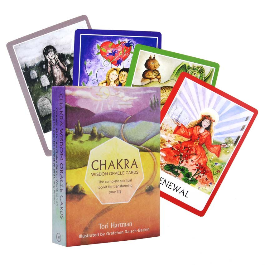Craft Tool Chakra Wisdom Oracle Cards: Complete Spiritual Toolkit Transforming Your Life Duty Repair - Image 5