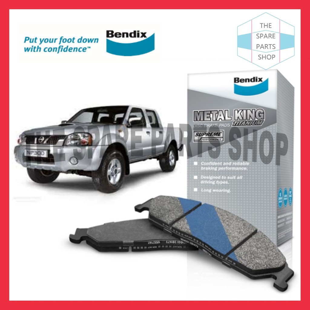 NISSAN NAVARA NP300 D23T 2014> SERENA C27 FRONT BENDIX METAL KING