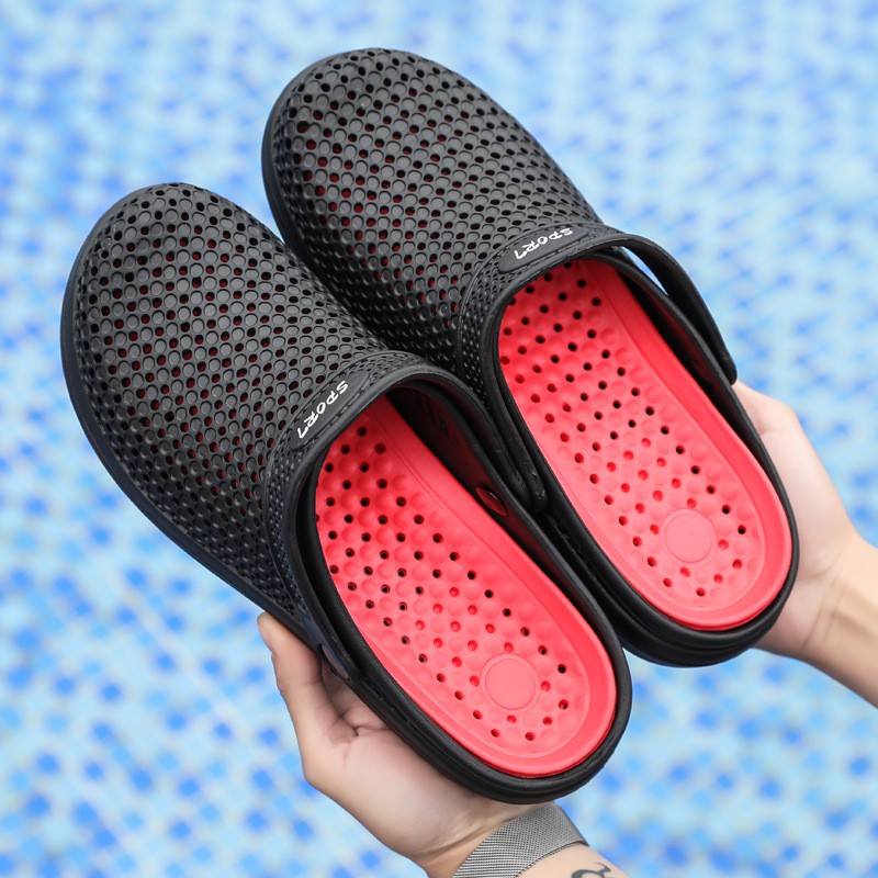 sandal crocs shopee