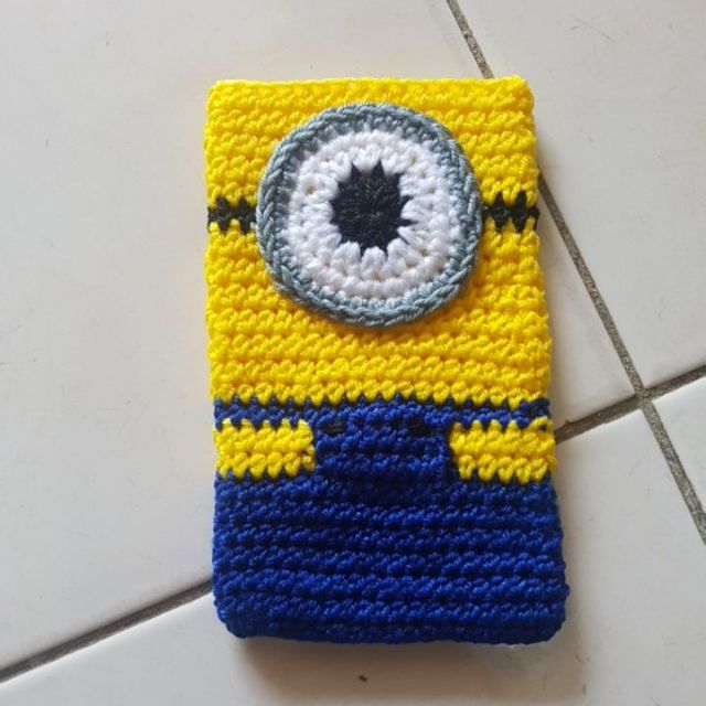 crochet mobile bag