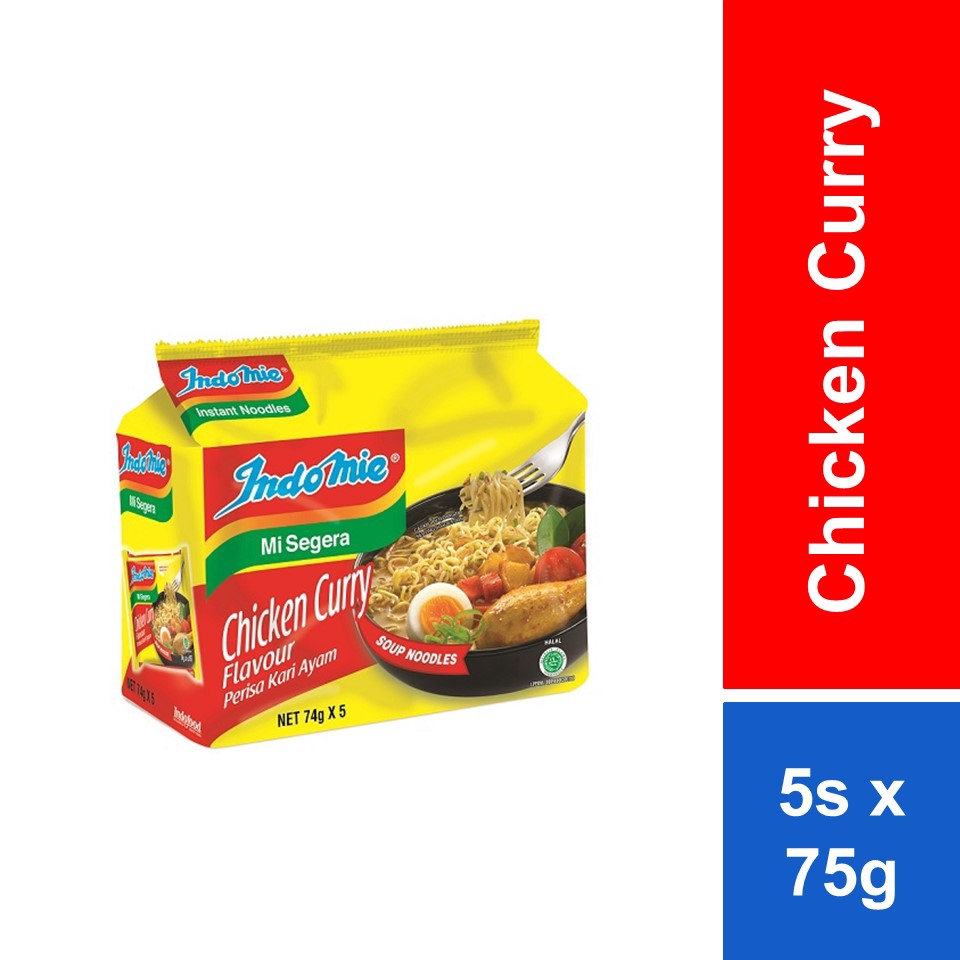 Indomie Mi Kari Ayam 74g X 5s Shopee Malaysia