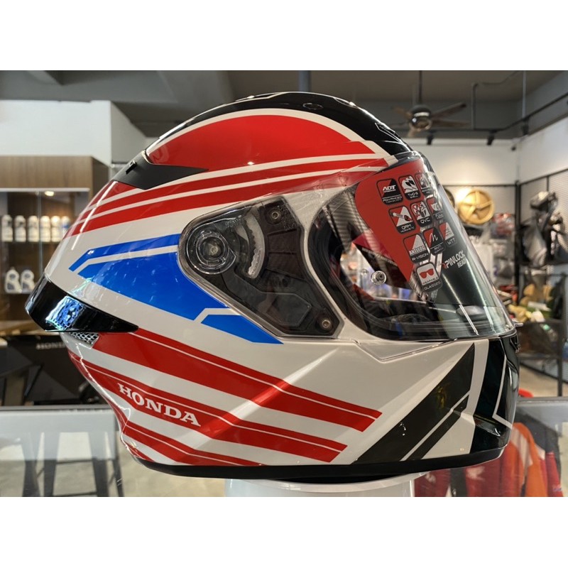 Kyt Honda Hrc Full Face Helmet Shopee Malaysia