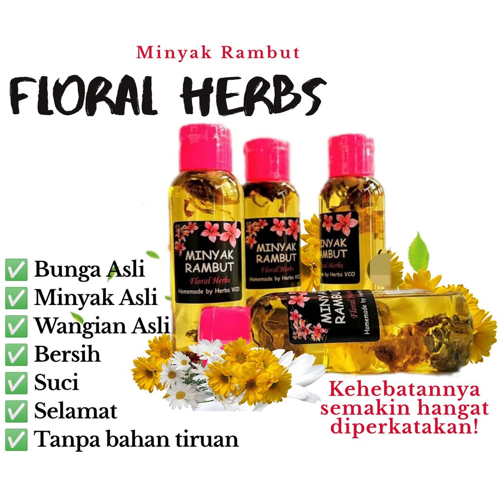 Buy Vco Minyak Rambut Floral Herbs 100ml Seetracker Malaysia