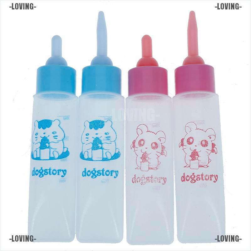 LOVING Pet Milk Bottle 30ml Silicone Nipple Small Animal Feeding