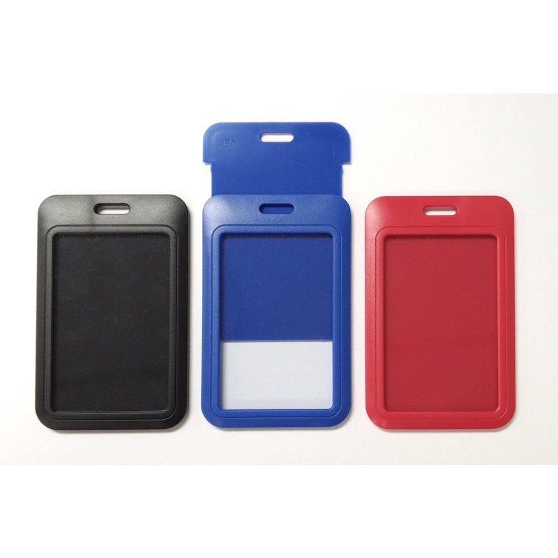 Slide Plastic ID Card Holder / Name Tag Holder / Access Card Holder