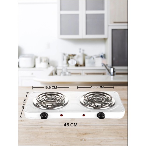 Portable Electric Double Cooking Stove Dapur Kembar Elektrik Mudah Alih Shopee Malaysia