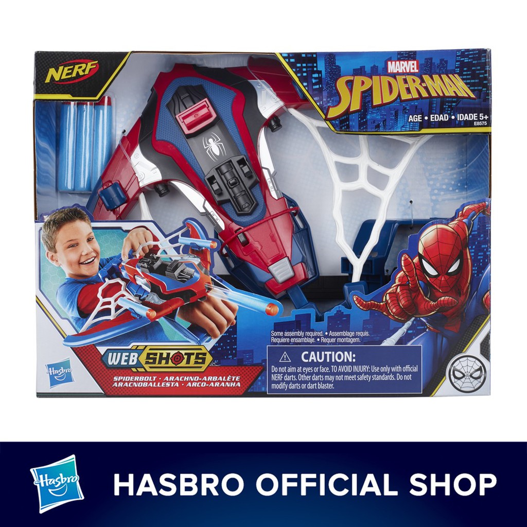 spiderman toy web