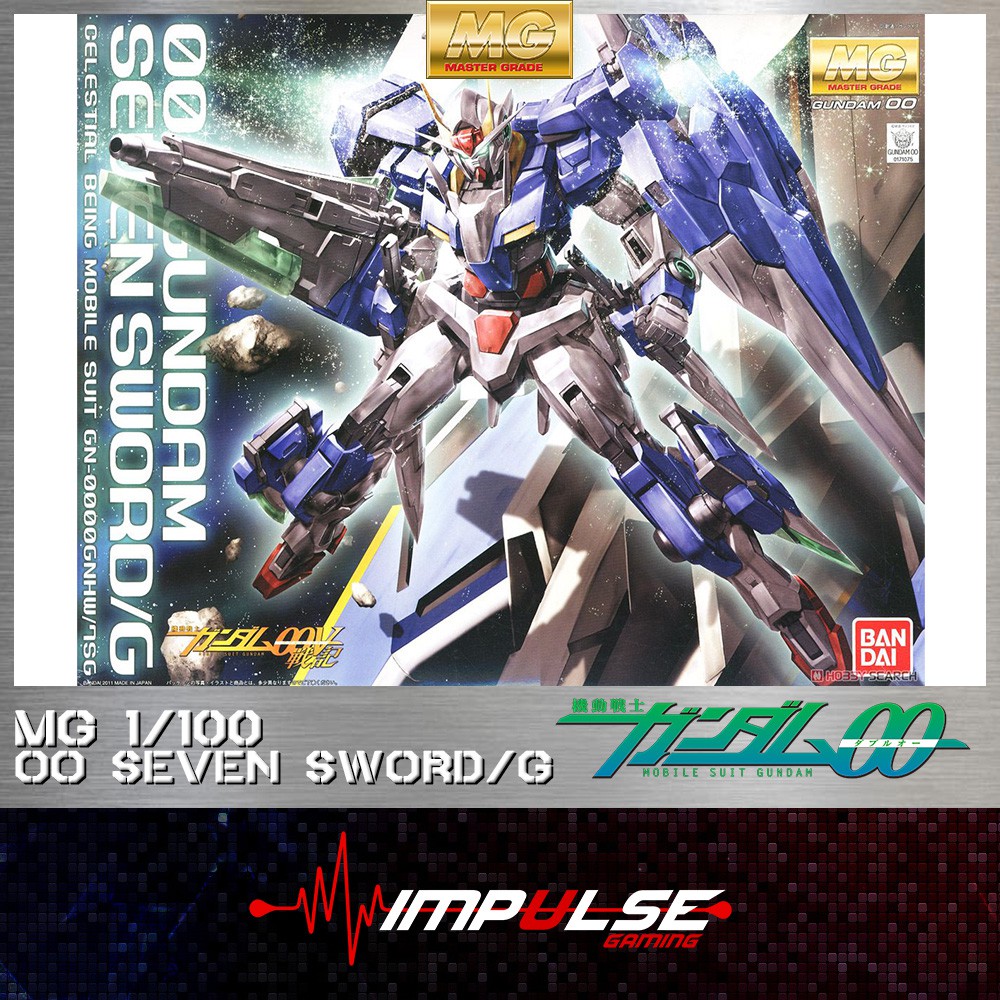 Bandai Mg 1 100 Oo Gundam Seven Sword G Shopee Malaysia