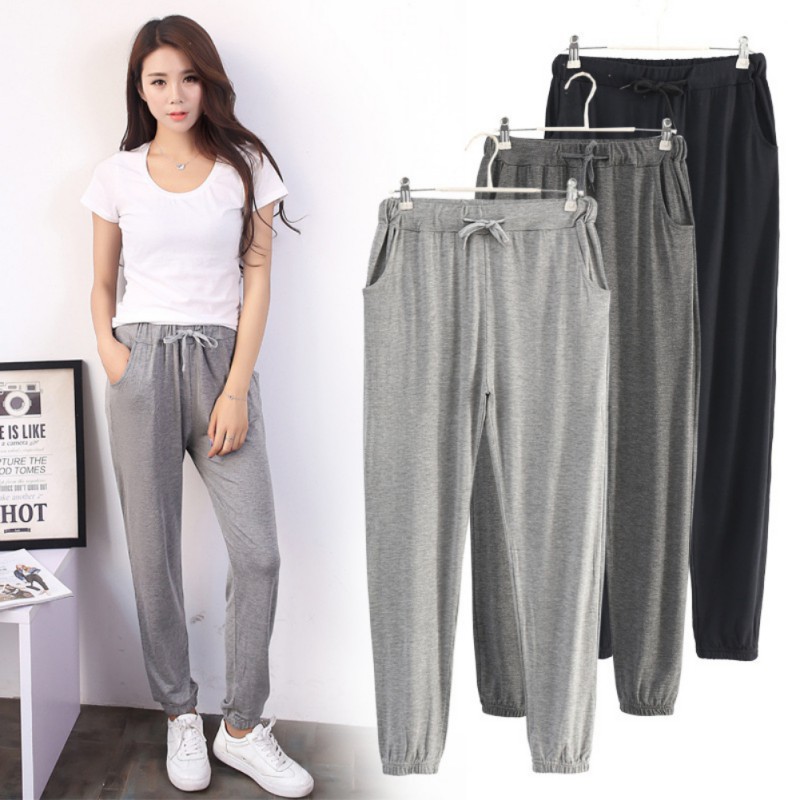 cotton jogger pants womens